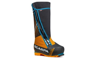 Image of Scarpa Phantom 8000L HD Shoes, Black/Bright Orange, 44, 87401L/500-BlkBorg-44