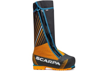 Image of Scarpa Phantom 8000L HD Shoes, Black/Bright Orange, 44, 87401L/500-BlkBorg-44