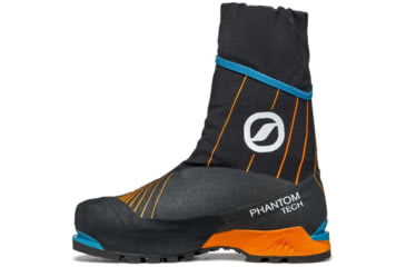 Image of Scarpa Phantom Tech Mountaineering Shoes, Black/Bright Orange, 38.5, 87425/210-BlkBorg-38.5