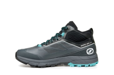 Image of Scarpa Rapid Mid GTX Shoes - Womens, Anthracite/Turquoise, 41, 72694/202-AntTurq-41