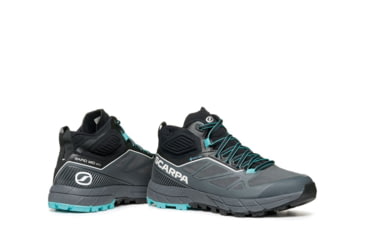 Image of Scarpa Rapid Mid GTX Shoes - Womens, Anthracite/Turquoise, 41, 72694/202-AntTurq-41