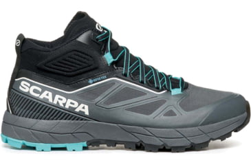 Image of Scarpa Rapid Mid GTX Shoes - Womens, Anthracite/Turquoise, 41, 72694/202-AntTurq-41