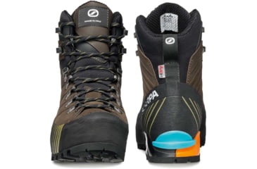 Image of Scarpa Ribelle HD Mountaineering Shoes - Mens, Cocoa/Moss, 42.5, 71088/250-CocMoss-42.5