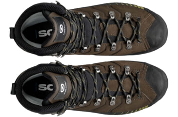 Image of Scarpa Scarpa Ribelle HD Mountaineering Shoes - Men's, Cocoa/Moss, 42.5, 71088/250-CocMoss-42.5