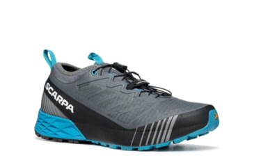 Image of Scarpa Ribelle Run GTX Shoes - Mens, Anthracite/Lake Blue, 44, 33071/201-AntLblu-44