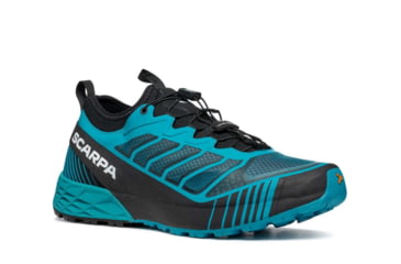Image of Scarpa Ribelle Run Shoes - Mens, Azure/Black, 43, 33071/351-AzrBlk-43