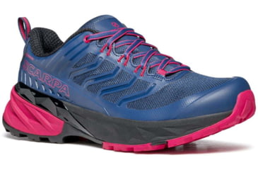 Image of Scarpa Rush GTX Hiking Shoes - Women, Blue/Fuxia, 37, 33080/202-BluFux-37