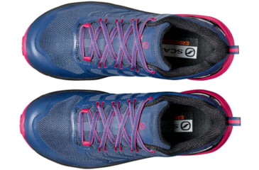 Image of Scarpa Rush GTX Hiking Shoes - Women, Blue/Fuxia, 37, 33080/202-BluFux-37