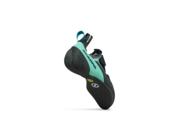 Image of Scarpa Scarpa Arpia V LV Climbing Shoes - Womens, Shark/Aqua, 36.5, 70087/000-SrkAqua-36.5