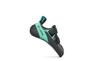 Image of Scarpa Scarpa Arpia V LV Climbing Shoes - Womens, Shark/Aqua, 36.5, 70087/000-SrkAqua-36.5