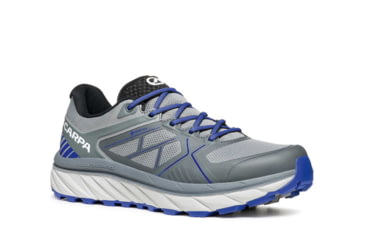Image of Scarpa Spin Infinity GTX Trailrunning Shoes - Mens, Gray/Deep Blue, 40, 33074/201-GryDblu-40