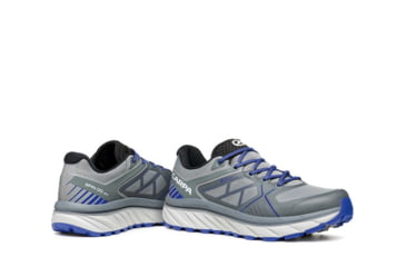 Image of Scarpa Spin Infinity GTX Trailrunning Shoes - Mens, Gray/Deep Blue, 40, 33074/201-GryDblu-40