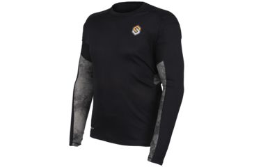 Image of ScentLok Baseslayers AMP Lightweight Top - Men's, Black, Medium, 82414-090-MD