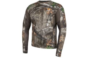 Image of ScentLok Baseslayers AMP Lightweight Top - Men's, Realtree Edge, Large, 82414-153-LG