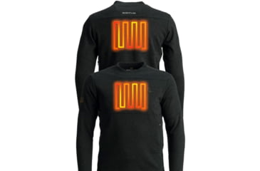 Image of ScentLok BE:1 Trek Heated Base Shirt - Men's, Medium, Blackout Black, 1409324