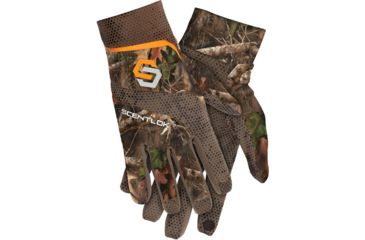 Image of Scentlok Liner Glove Baselayer Lightweight Realtree Edge