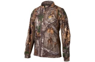 Image of ScentLok Savanna Attack 1/4 Zip Shirt, Realtree Xtra, MD 87406-056-MD