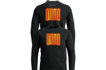 Image of ScentLok ScentLok BE1 Trek Heated Base Shirt Blackout 1409325