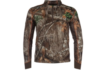 Image of Scentlok Shirt Savanna Aero Attack 1/4 Zip X-large Rt-edge