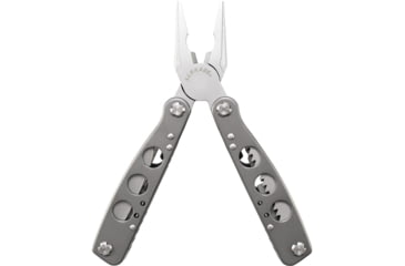 Image of Schrade ST10 Tough Multi-Tools, Stainless Steel, Leather, Gray Titanium Coated, ST10CP
