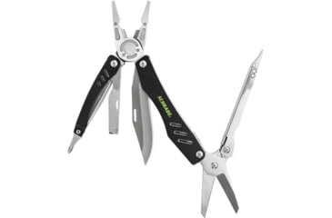Image of Schrade ST11 Tough Multi-Tools, Stainless Steel, Leather, Black, ST11CP