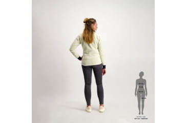 Image of SCOTT Defined Heritage Pile Jacket - Womens, Winter White/Dark Blue, Medium, 2918286293008