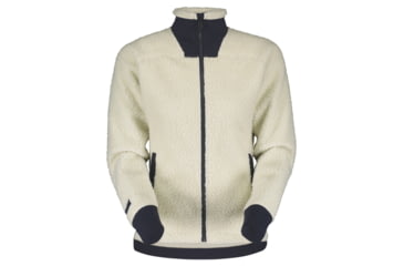 Image of SCOTT Defined Heritage Pile Jacket - Womens, Winter White/Dark Blue, Medium, 2918286293008