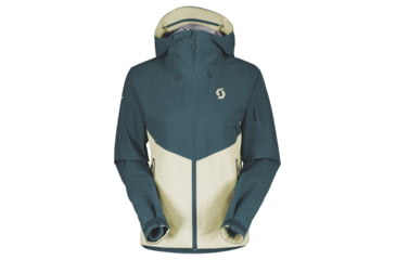 Image of SCOTT Explorair 3L Jacket - Womens, Aruba Green/Pale Yellow, 2XS, 2837647337005