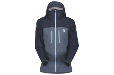 Image of SCOTT Explorair DryoSpun 3L Jacket - Womens, Dark Blue/Metal Blue, Small, 2918617367007