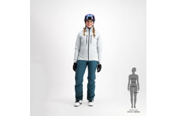 Image of SCOTT Explorair DryoSpun 3L Pants - Womens, Aruba Green, Medium, 2918627334008