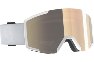 Image of SCOTT Shield LS Goggle, Mineral White/Light Sensitive Bronze Chrome, 2778367414245