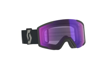 Image of SCOTT Shield LS Goggle, Mountain Black/Light Sensitive Blue Chrome, 2778366663307