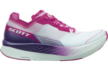 Image of SCOTT Speed Carbon RC Shoes - Womens, White/Carmine Pink, 9, 2878297200405-9