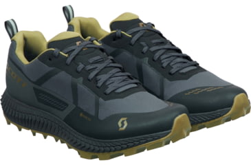 Image of SCOTT Supertrac 3 GTX Shoes - Mens, Black/Mud Green, 8.5, 2878217188420-8.5