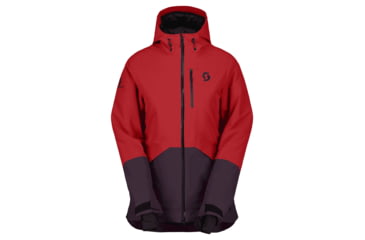 Image of SCOTT Ultimate Dryo Ripstop Jacket - Womens, Power Red/Rich Purple, Medium, 4199057867010