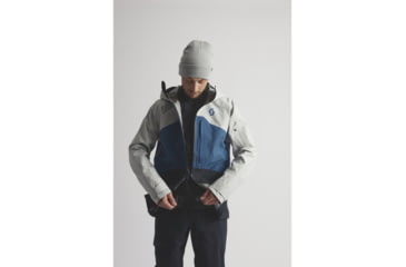 Image of SCOTT Vertic 3L Jacket - Mens, Light Grey/Grey Green, Large, 2837487393008