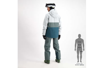 Image of SCOTT Vertic 3L Jacket - Mens, Light Grey/Grey Green, Large, 2837487393008