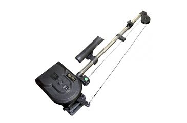 Image of Scotty Plastic Depth Power Electric Downrigger w/ Swivel Mount &amp; Braided Line, 60in Boom, 1106B