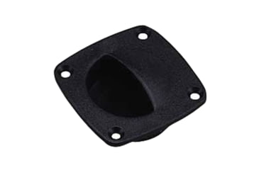 Image of Sea-Dog Acetal Flush Pull, Black, Small, 227310-1