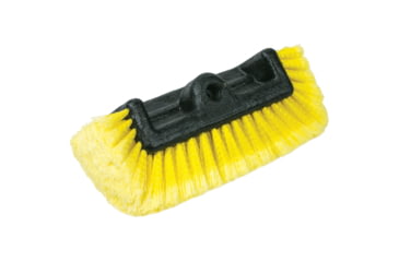 Image of Sea-Dog Boat Hook Angled Three-Sided Bristle Brush - Medium, Yellow, Medium, 491081-1