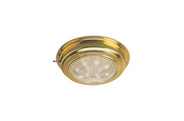Image of Sea-Dog Brass LED Dome Light, 4 Lens, 400198-1