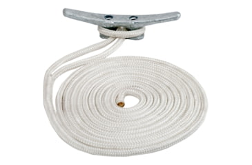 Image of Sea-Dog Double Braided Nylon Dock Line - 1/2" x 30' - White 77317