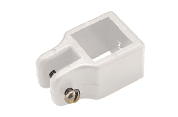 Image of Sea-Dog Nylon Square Tube Top Slide 1, White, 1in, 273561-1
