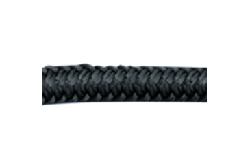 Image of Sea-Dog Premium Double Braid Nylon Dock Line - 1/2in x 30ft, Black, 302112030BK-1