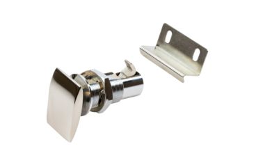 Image of Sea-Dog Push Button Cabinet Latch - Rectangular 77596
