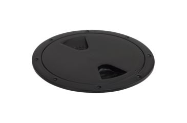 Image of Sea-Dog Screw-Out Deck Plate - Black - 5" 77429