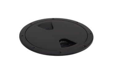 Image of Sea-Dog Screw-Out Deck Plate - Black - 6" 77431