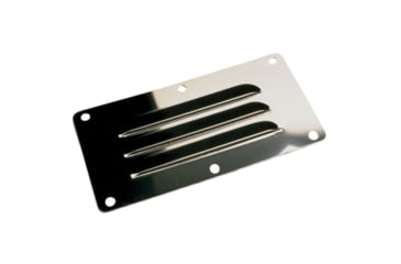 Image of Sea-Dog Sea Dog Stainless Steel Louvered Vent 9 1/8in x 4 5/8in, 331400-1