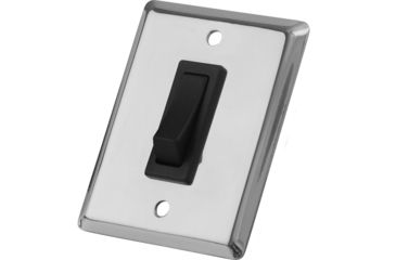 Image of Sea-Dog Single Gang Wall Switch - Stainless Steel 77207