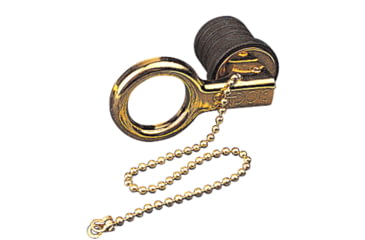 Image of Sea-Dog Snap-Handle Drain Plug - Aluminum, Safety Chain, 520071-1